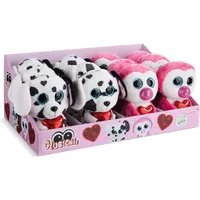 NICI 49238 Sortiment GLUBSCHIS Dalmatiner & Pinguin 15cm