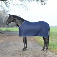 Busse Abschwitzdecke SHOW - navy (silber) - 155