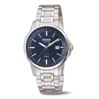Boccia Titanium Boccia Herren Armbanduhr 3643-05 Solar Titan