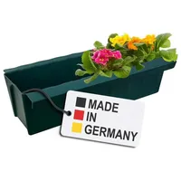 Buri Europaletten Blumenkasten Dunkelgrün Pflanzkasten zum An- & Einhängen