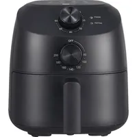 AECO Cube Heißluft-Fritteuse 2l 1150W Timerfunktion, BPA-frei, Antihaftbeschichtung Schwarz