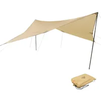 Campguru Tarp Sonnen Segel Camping Vor Zelt Wind Schutz