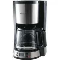 Hanseatic Filterkaffeemaschine »HCMD151000SD«, 1,5 l, Kaffeekanne, Papierfilter, 1x4, schwarz