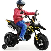 Costway Kinder Elektro Motorrad schwarz (12V)