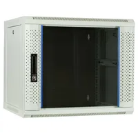 DSIT 9 HE Serverschrank, Wandgehäuse, mit Glastür, Weiß (BxTxH)
