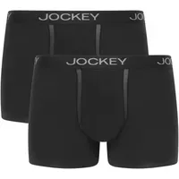 Jockey Trunk Chafe Proof Pouch schwarz 3XL 2er Pack