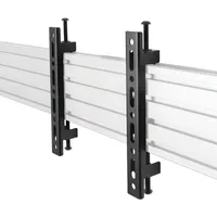 B-Tech BT8390-VESA200F, Flachbildschirm-Montagearm, Schwarz 70 kg, Schiene, 119,4, TV