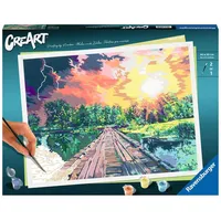 Ravensburger Malen nach Zahlen Magisches Licht 1 St. mehrfarbig