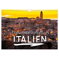 Calvendo Traumdestination Italien (Wandkalender 2026 DIN A4 quer), CALVENDO