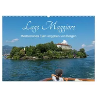 Calvendo Lago Maggiore - Mediterranes Flair umgeben von Bergen