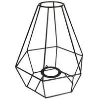 Buttinette Metall-Lampenschirm, Diamant, 20 cm, Ø