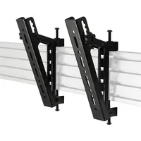 B-Tech BT8390-VESA200T, Flachbildschirm-Montagearm, Schwarz, 70 kg, Schiene, 200 x