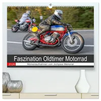 Calvendo Faszination Oldtimer Motorrad - Momentaufnahmen vom Jochpass Memorial