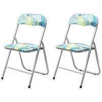 Hti-Living Klappstuhl Dima Printed 2er-Set Campingstuhl mit Motivdruck HTI-Living