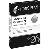Chronoplan 50206 Kalendereinlage 2026 (Jahres-Set A5