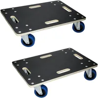 ECD Germany 2x Transportroller 40x60 cm bis 800 kg