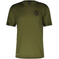Scott Trail Vertic Pro SS, Herren T-Shirt-Oliv-Dunkelgrün-M