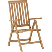 Gardenson Klappstuhl Kenya ca. 62x105x73 cm Teakholz