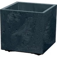 Prosperplast Sierra Square Beton Pflanzkasten anthrazit, 38,5 x 38,5