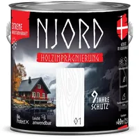 Njord - Holzimpragnierung (01) Nordschnee - 2,5L