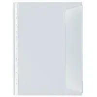 Veloflex Doku-Hülle Folio 10er Pack PP-Folie genarbt, 130 my,