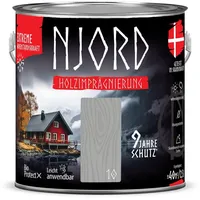 Njord - Holzimpragnierung (10) Felsige Küste - 2,5L