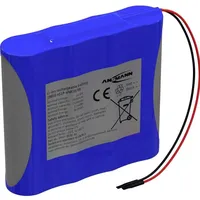 Ansmann 4S1P Akkupack 4x 18650 Kabel Li-Ion 14.4V 2600mAh