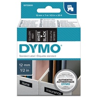 Dymo LabelManagerTM 45021 Laminiertes Band für D1 Stifte, Weiß,