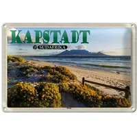Roomando Kapstadt | Südafrika | Metallschild | Strandmotiv |