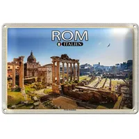 Roomando Blechschild | Rom Italien | Forum Romanum |