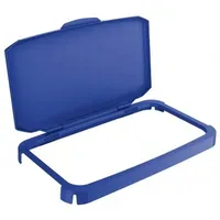Durable Deckel Durabin Hinged Lid 60 blau Packung mit