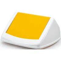 Durable Schwingdeckel Durabin Flip Lid Square 40 gelb Packung