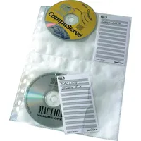 Durable Aufbewahrungsbox CD-Hüllen A4 transparent VE=5 Stück