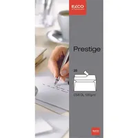 ELCO Briefumschläge DINlang haftklebend 120g/qm weiß VE=10x25 Stück