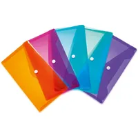 Herma Brieftaschen DIN lang PP Trendfarben sortiert VE=48x5 Stück