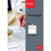 ELCO Briefumschläge Prestige B6 hochweiß Haftklebung 120g/qm VE=10x25 Stück