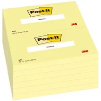 Post-it Haftnotizen 102x76mm VE=8x12 Blöcke gelb