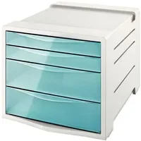 Esselte Organizer Schubladenbox Colour'Ice 4-tlg. blau