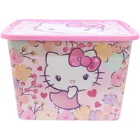 Stor Hello Kitty Aufbewahrungsbox mit Klickverschluss, 23 Liter