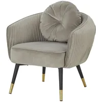 Sconto Sessel Hagen ¦ grau ¦ Maße (cm): B: