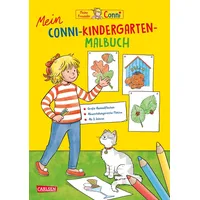 Carlsen Verlag Conni Gelbe Reihe (Beschäftigungsbuch): Mein Conni-Kindergarten-Malbuch
