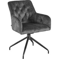 Set One by Musterring Stuhl Yonkers Stoff Grau Anthrazit