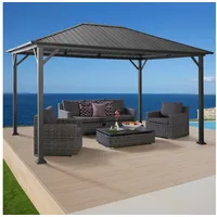 Konifera Pavillon »Samos«, BxT: 300x400 cm, Stahlgestell, ohne Seitenteile,
