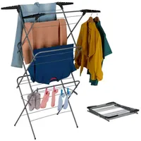 Relaxdays Turmtrockner 10,8 m grau