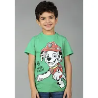 Paw Patrol Jungen, T-Shirt mit Marshall 82003 grün Größe