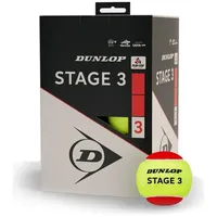Dunlop Tennibälle - Dunlop STAGE 3 RED 12BOX