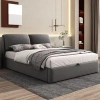 Lanki international gmbh Odikalo Stauraumbett Polsterbett 3 Schubladen Bettkasten