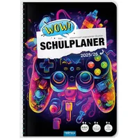 Trötsch Verlag Trötsch Schulplaner WOW Gaming 25/26