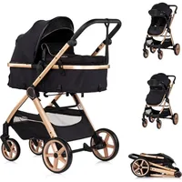 Chipolino Kombikinderwagen 2 in 1 Vista Wickeltasche, Fußabdeckung, Korb,
