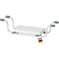 Karat Badewannensitz Levi verstellbar und rutschfest Aluminium 22 x